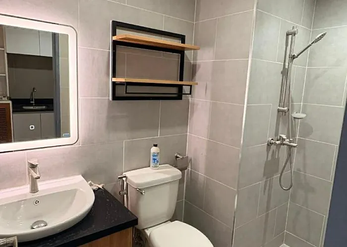 Aparthotel Jtower Residences Near Sm Jmall With Washer